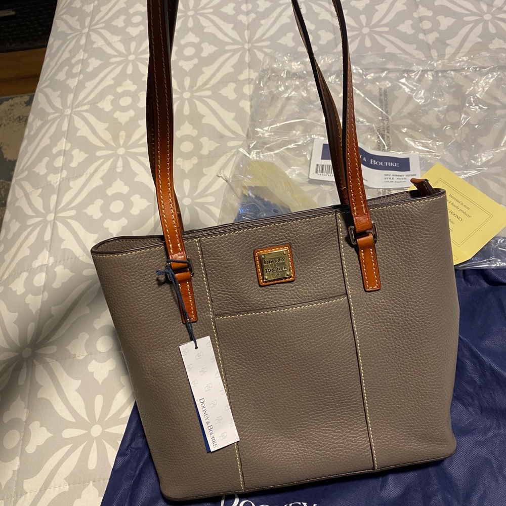 Dooney and Bourke Small Lexington Tote in Elephant